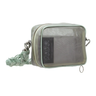 Shop Kara Green Tulle Camera Bag In Seafoam
