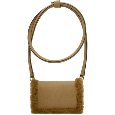 Shop Jacquemus Khaki 'le Rond' Bag In 530 Light Kaki