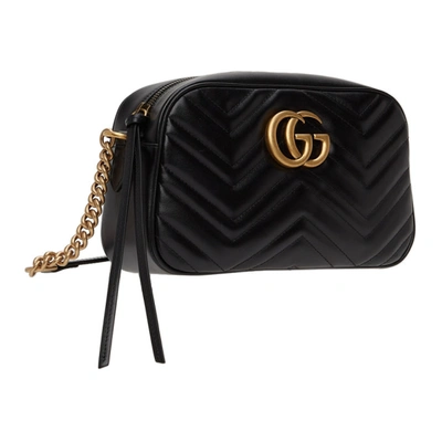 Gucci Leather GG Matelassé Shoulder Bag