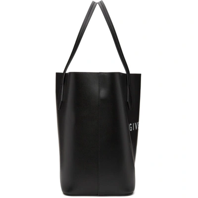 Shop Givenchy Black Printed Wing Shopping Tote In 001 Black