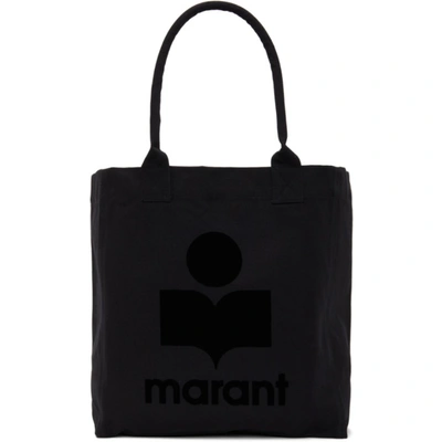 Shop Isabel Marant Black Yenky Tote Bag