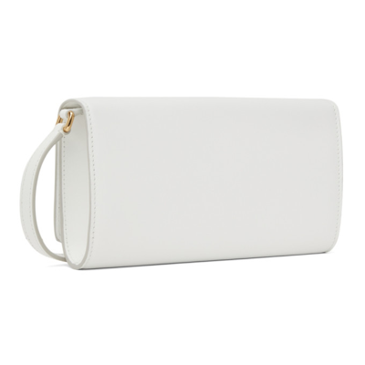 Shop Dolce & Gabbana White 3.5 Clutch Shoulder Bag In 80002 Bianco Ottico