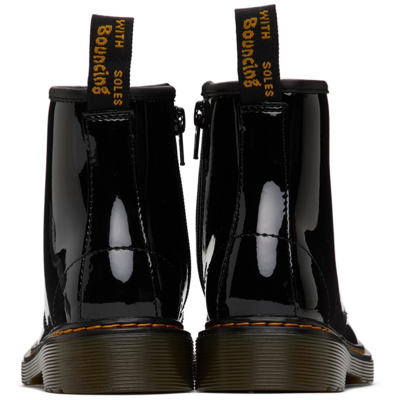 Shop Dr. Martens' Kids Black Patent 1460 Ankle Boots