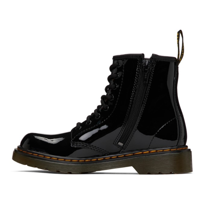 Shop Dr. Martens' Kids Black Patent 1460 Ankle Boots