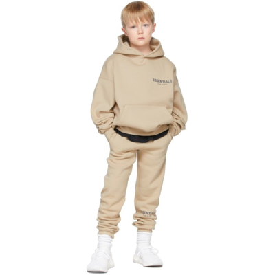 Essentials Ssense Exclusive Kids Beige Fleece Lounge Pants In String |  ModeSens