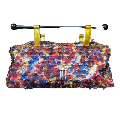 Pre-owned Jean Paul Gaultier Silk Handbag In Multicolour