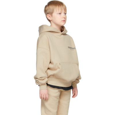 Essentials Ssense Exclusive Kids Beige Fleece Lounge Pants In String |  ModeSens