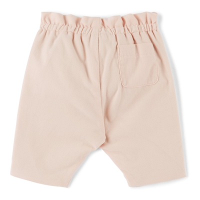 Shop Bonpoint Baby Corduroy Tweety Trousers In 020 Rose