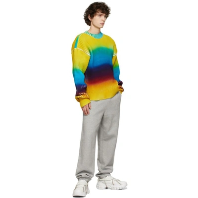 Shop Agr Multicolor Hand-spray Sweater
