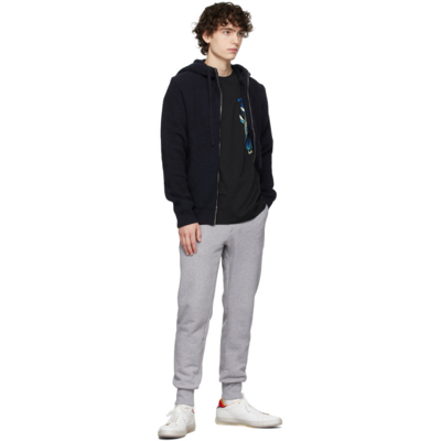 Shop Paul Smith Ssense Exclusive Grey Brush Stroke Sweatpants In 72 Grey