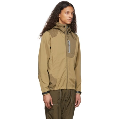And Wander Water Repellent Stretch Shell Jacket In 42 D.beige