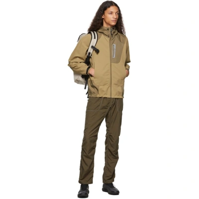 And Wander Water Repellent Stretch Shell Jacket In 42 D.beige