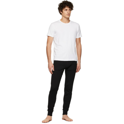 Shop Tom Ford White Crewneck T-shirt In 100 White