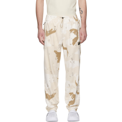 Adidas Originals Off-white Fleece Camo R.y.v. Lounge Pants In White/khaki |  ModeSens