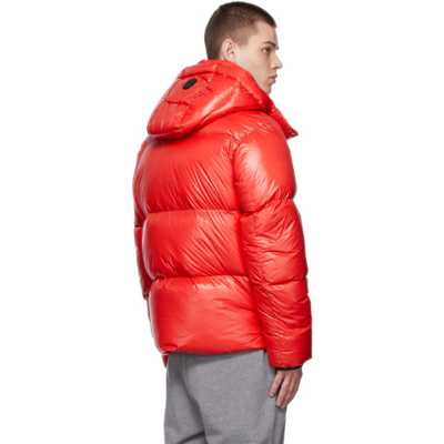 Shop Mackage Red Down Kent-z Jacket In Punch