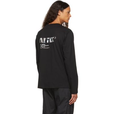 Shop Affix Black A.i. Standardised Logo T-shirt