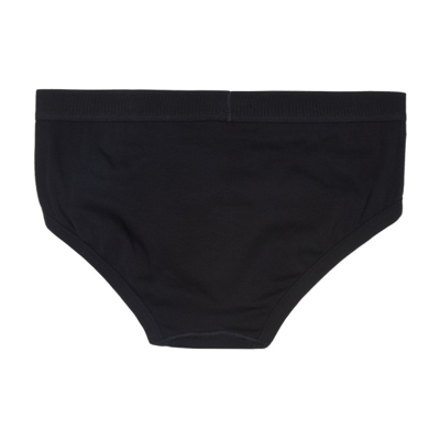 Shop Tom Ford Two-pack Black Cotton Briefs In 2 Black