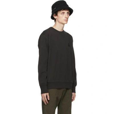 Shop Isabel Marant Mike Sweatshirt In 02fk Faded Black