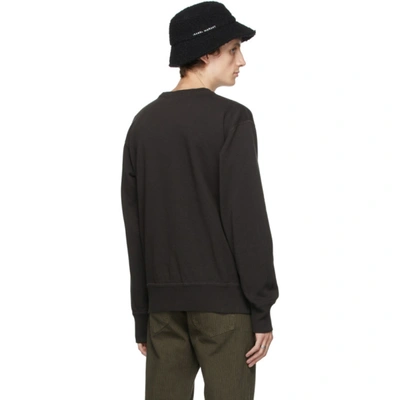 Shop Isabel Marant Mike Sweatshirt In 02fk Faded Black