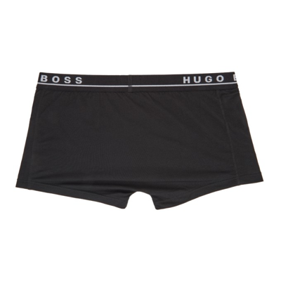 Shop Hugo Boss Three-pack Multicolor Trunk Boxers In 970 - Open Miscellan