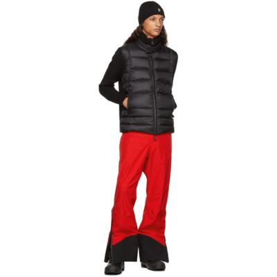 Shop Moncler Red Snowboard Pants In 453 Red