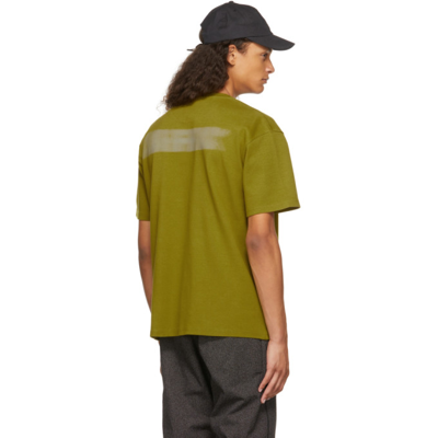 Shop Affix Green Reverb Standard Logo Pocket T-shirt In Pulse Green