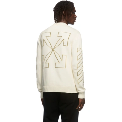 Off-white Sweater Off White Men Color Green | ModeSens