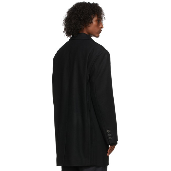 Jacquemus Black La Montagne Le Manteau Valdu Coat