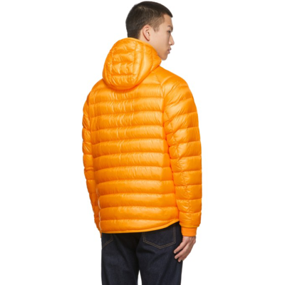 Shop Moncler Genius 2 Moncler 1952 Down Taito Jacket In 126 Orange