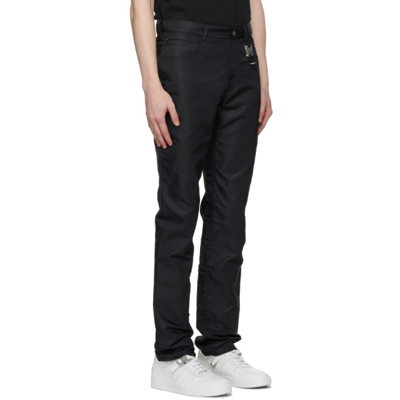 Shop Alyx Black Jean-1 Trousers In Blackblk0001