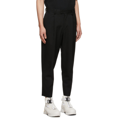Shop Undercover Black Wool Trousers