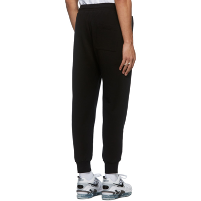 Shop Casablanca Black 'casa Sport' Sweatpants In Black - Casa Sport L