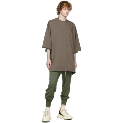 Shop Rick Owens Green Track Lounge Pants In 15 Green