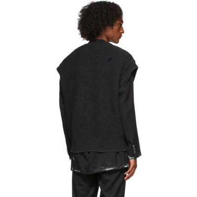 Ader Error Black Joyce Knit Vest | ModeSens