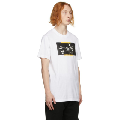 Shop Off-white White Caravaggio Painting T-shirt In White/multi