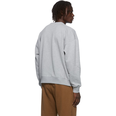 Shop 424 Grey Ftf Sweatshirt In 95 Grey
