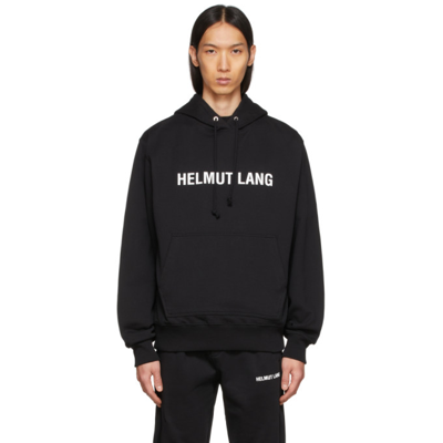 Shop Helmut Lang Black Core Hoodie