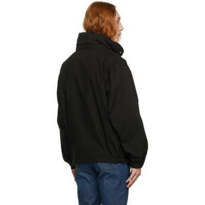 Black Reversible hooded jacket, Gucci