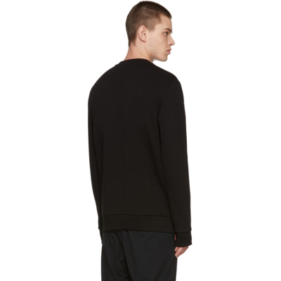 Shop Paul Smith Ssense Exclusive Black Brush Stroke Sweatshirt In 79 Blacks