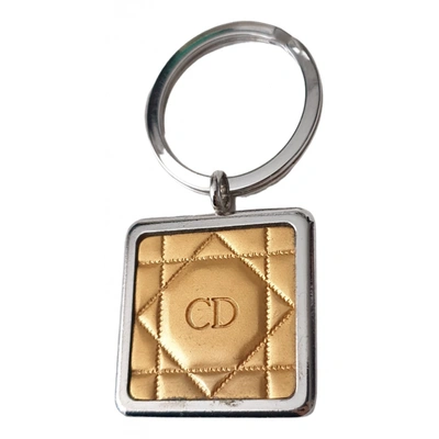 Pre-owned Dior Bag Charm In Gold