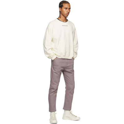 Shop Martin Asbjørn Purple Jayden Jeans In Zinc Gray