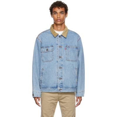 Levi's ® Premium Sunset Oversize Denim Trucker Jacket In How Strong |  ModeSens