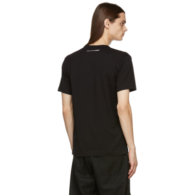 Shop Comme Des Garçons Shirt Black Logo T-shirt In 1 Black