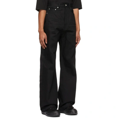 Shop Rick Owens Black Geth Jeans In 09 Black