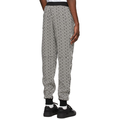 Balmain monogram-print Track Pants - Farfetch