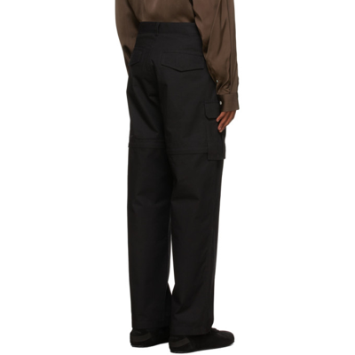 Black La Montagne le Pantalon P che Cargo Pants
