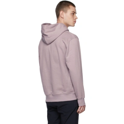 Shop Theory Purple Colts Hoodie In 01v Dusty Orchid