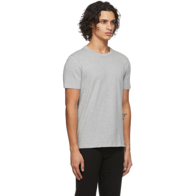 Shop Tom Ford Grey Jersey T-shirt In 020 Grey