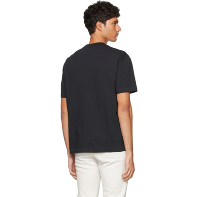 Shop Kenzo Black Casual Pansy T-shirt In 99 - Black