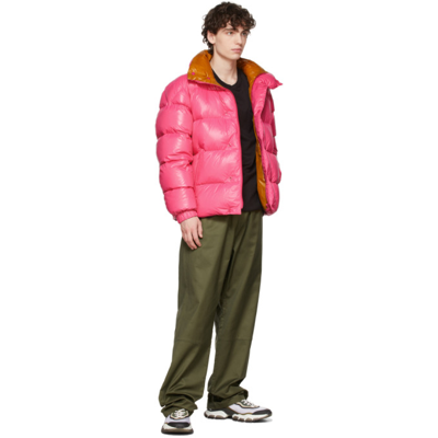 MONCLER GENIUS 2 MONCLER 1952 PINK DOWN DERVO JACKET 